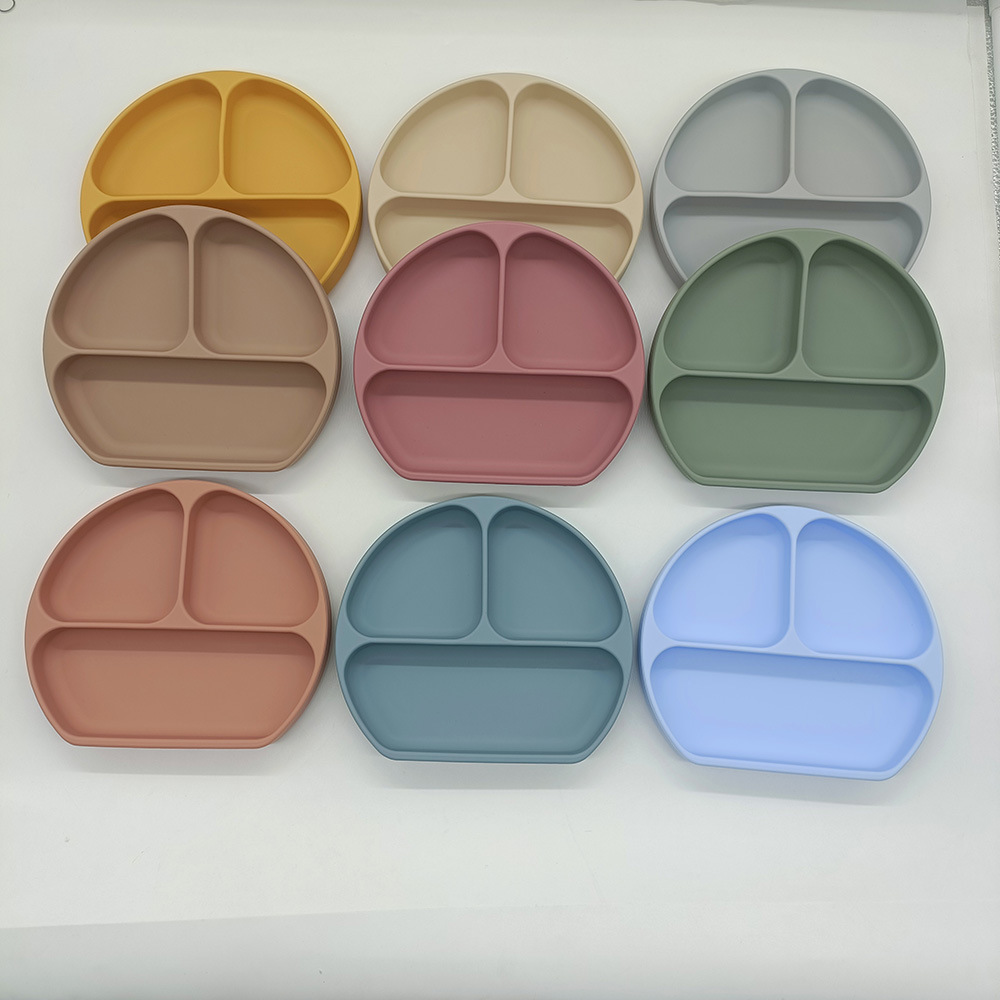 幼儿童分格吸盘一体式