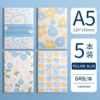 【5 books】A5-YELLOW BLUE (64 photos/book)