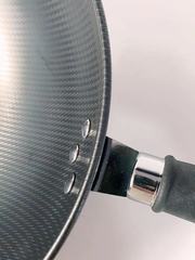 昊康樂不粘鍋超強耐磨螺紋鍋底經典實惠家用炒鍋健康