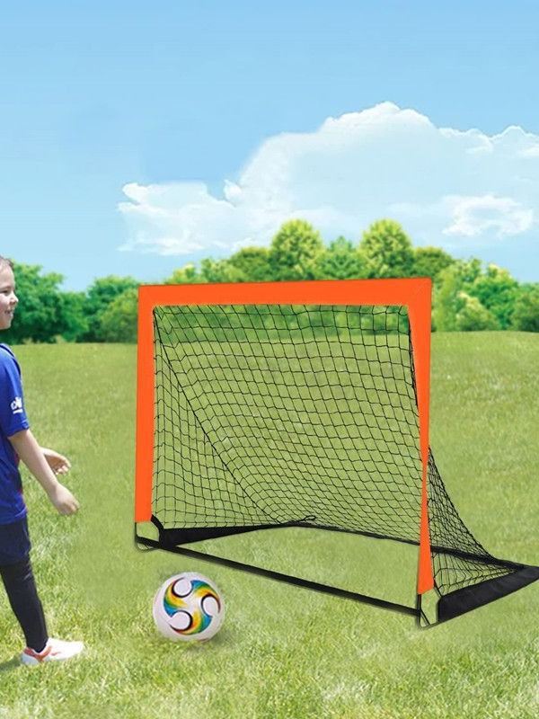 Porta de fútbol para niños, red de entrenamiento de fútbol, marco de juego de fútbol plegable móvil, puerta de comercio exterior transfronterizo