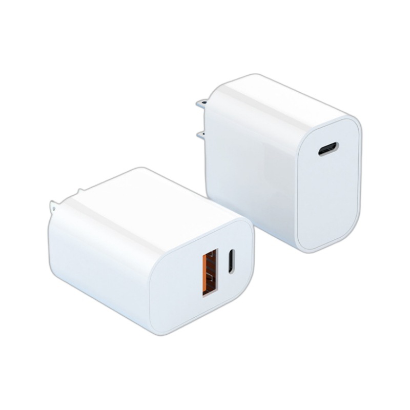 El cargador estándar americano del pd20w PARA EL ETL de carga de la cabeza del teléfono móvil de Apple iPhone certificó el traje principal de carga rápido 20W