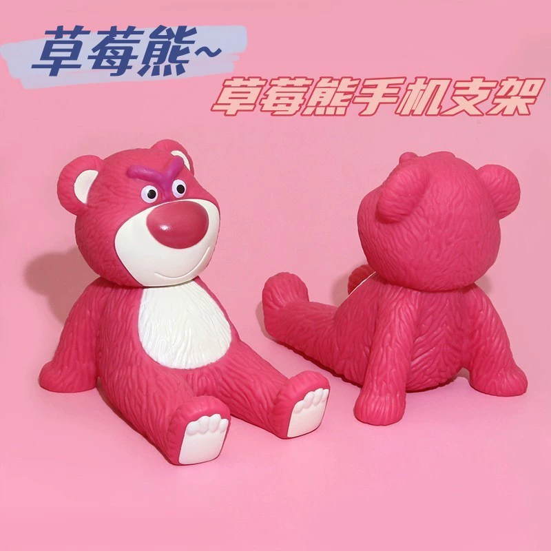 Crayons, phone holder, minifigure, mobile phone, cute table handle