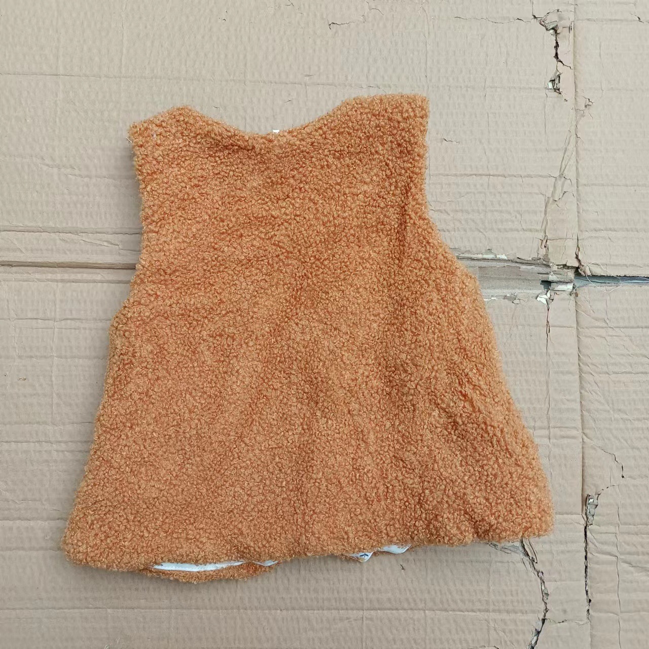 Ropa para niños europeo y americano solo 23 nuevo chaleco de algodón otoño e invierno chaleco de algodón engrosado para niños a juego