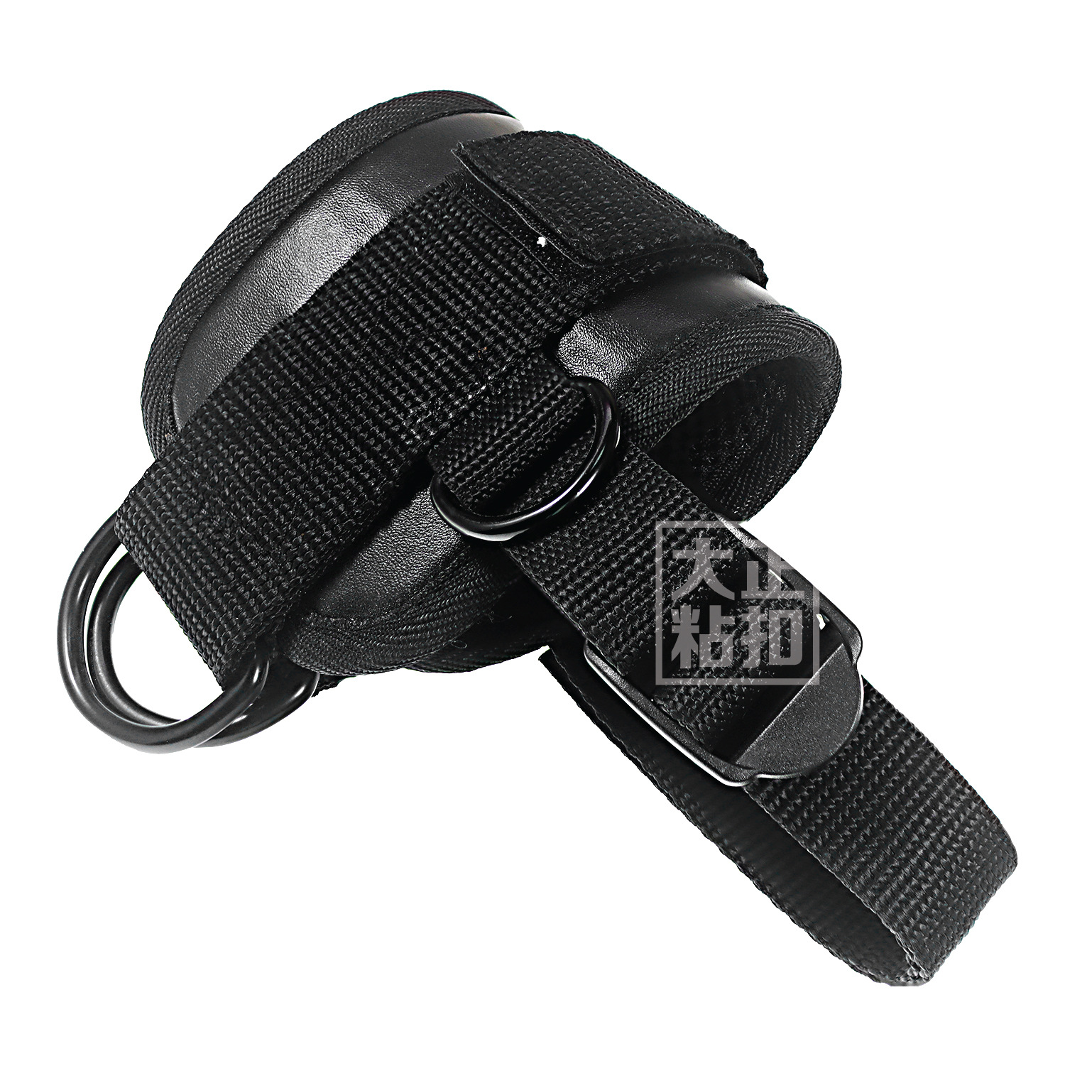 Correa para el tobillo taekwondo entrenamiento de fuerza en las piernas Equipo de Protección deportiva cinturón de soporte de peso Anillo de pie pórtico hebilla de pie mancuerna