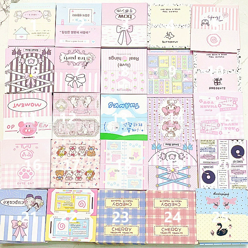 7 см корейский ins мини-карта голова Sanrio маленькая карта упаковочный материал Звездная погоня подарочная карта сумка упаковка ювелирных изделий