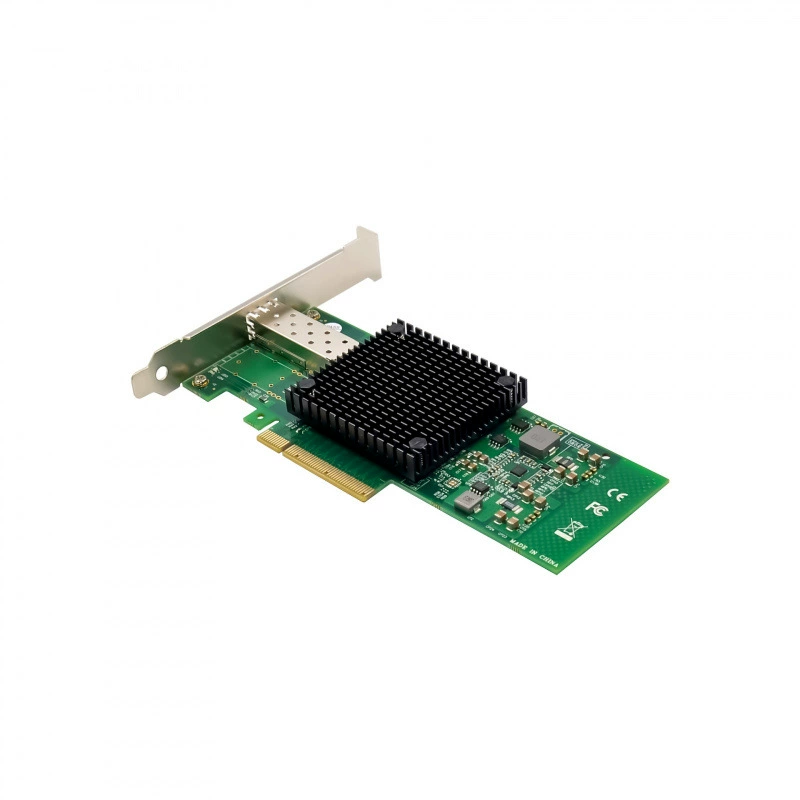 Подходит для сетевой карты сервера Intel X520-DA1 PCIe x8 один оптоволоконный порт 10G SFP 10G Ethernet