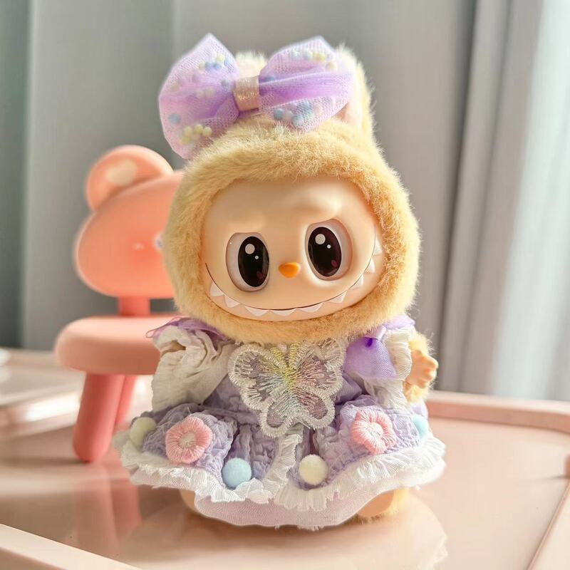 服のみ】第二世代ブラインドボックス ラブブ服 エポキシ樹脂製顔飾り ラブブ シットシットパーティーシリーズ ベビー服 可愛い|undefined