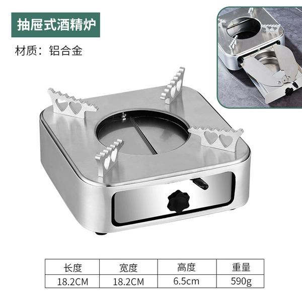 Drawer -style wine stove