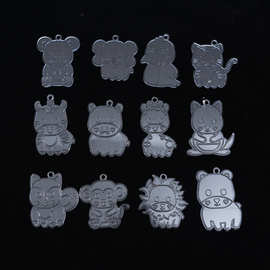 亚马逊电商热销工厂定制图片免烤胶画透光画透光片suncatcher kit