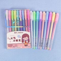 Colorful highlighter pen notebook pen colored pen set for children and students, marking pen for highlighting key points, back-to-school gift, wholesale