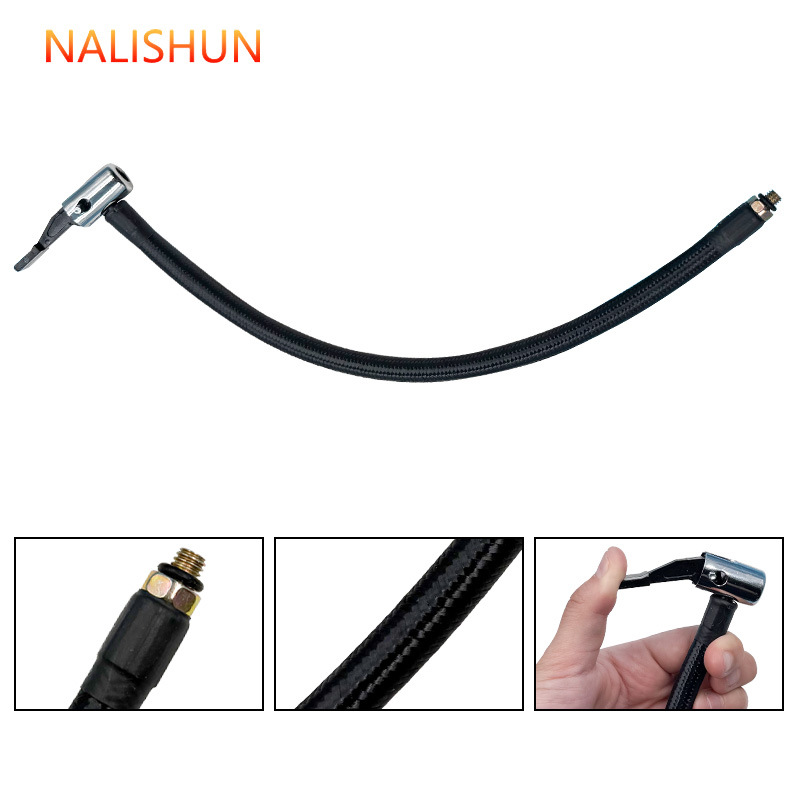 Bomba de aire accesorios de boquilla de conversión de tubería de aire roscado de neumáticos adaptador de boquilla de aire neumático de automóvil tubo de carga rápida