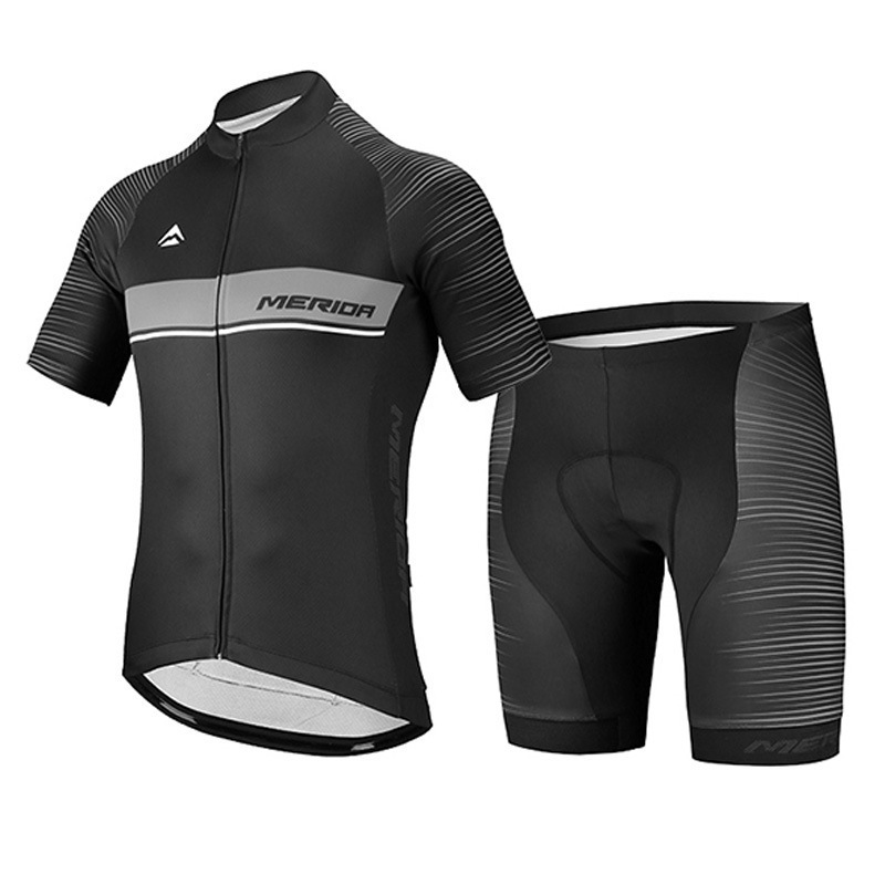 Summer Cycling Clothing Short-sleeved suit Mountain Road Bike Clothes Team Edition Slim-fit Quick-drying Top Shorts for Men