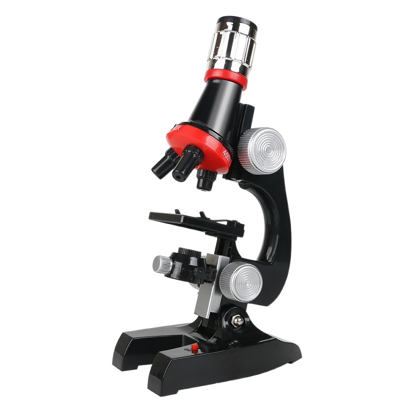 Los niños educativos educación temprana HD microscopio educativo juguetes Escuela Primaria ciencia biológica experimento traje ciencia y educación Juguetes