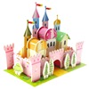 Three dimensional brainteaser, city buildings, house, toy, handmade, in 3d format, wholesale