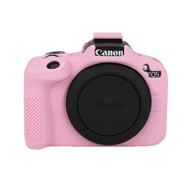 Aplicable a Canon EOS R50 cámara cubierta de silicona R50 micro una sola cámara cubierta protectora bolso de fotografía cubierta de caja suave