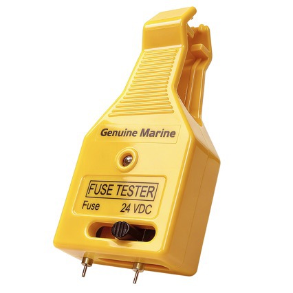 Fuse puller with illuminated probe for testing ATO/ATC fuses