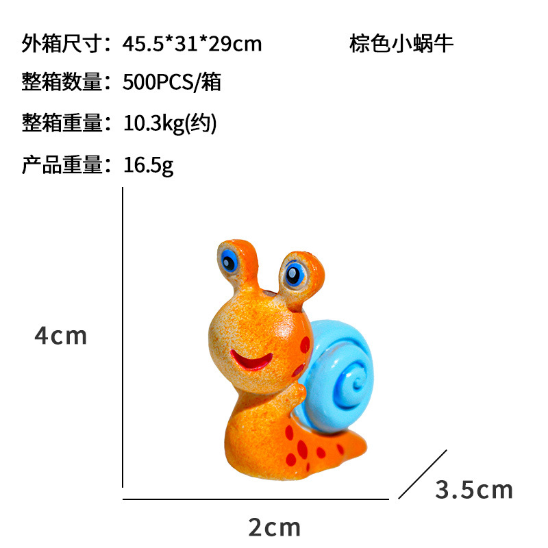 Pecera explosiva, decoración de paisajismo, tanque pequeño creativo, caracol pastoral, jardinería, PVC, nueva artesanía