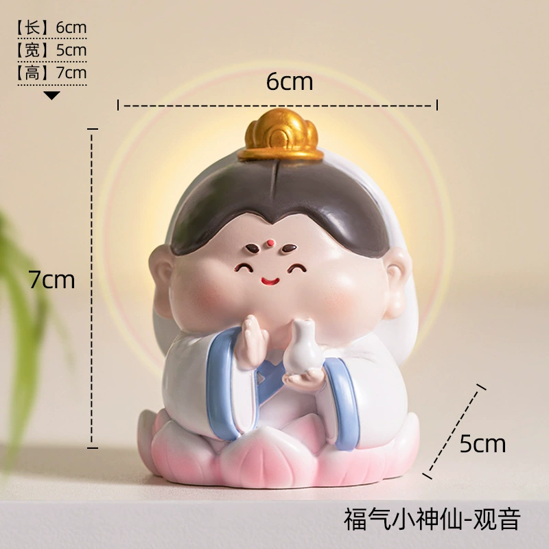 Креативный мультяшный браслет с одной бусиной для офиса,Table doll, чай Тегуаньинь для мужчин и женщин, подарок на день рождения