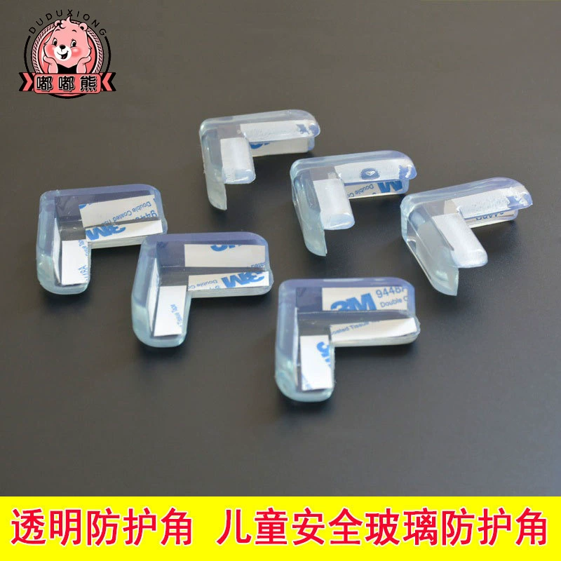Dudu Bear Товары для безопасности детей Прозрачный уголок для защиты от столкновений Детская безопасность Прямоугольный утолщенный уголок стола Уголок для защиты от столкновений