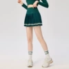 Green mini-skirt