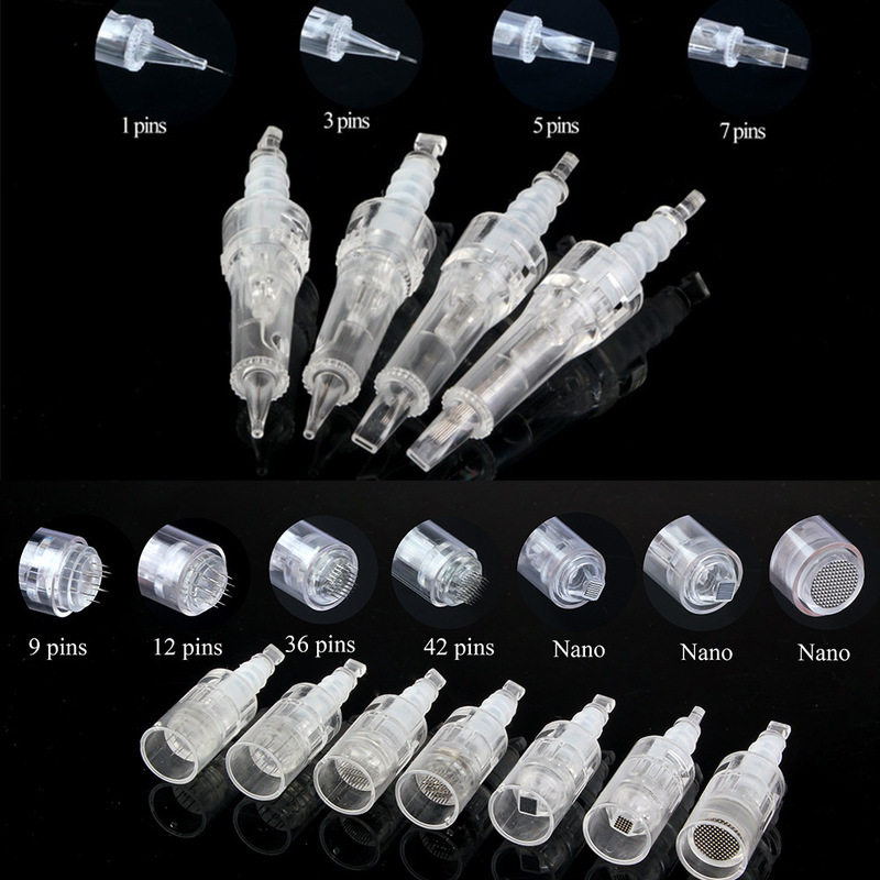 电动微针 卡口针头MTS纳米微晶头微晶仪导入通用型螺口卡口微晶头|undefined