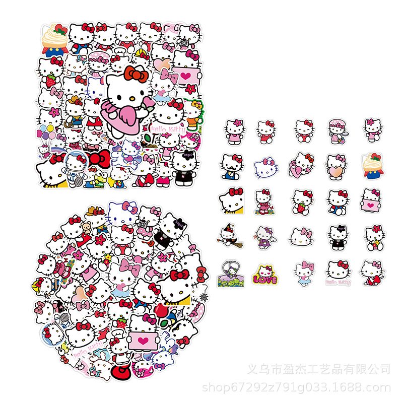 Nueva pulsera transfronteriza de anillo de palmaditas de dibujos animados ktcat tema de fiesta correa de muñeca de decoración