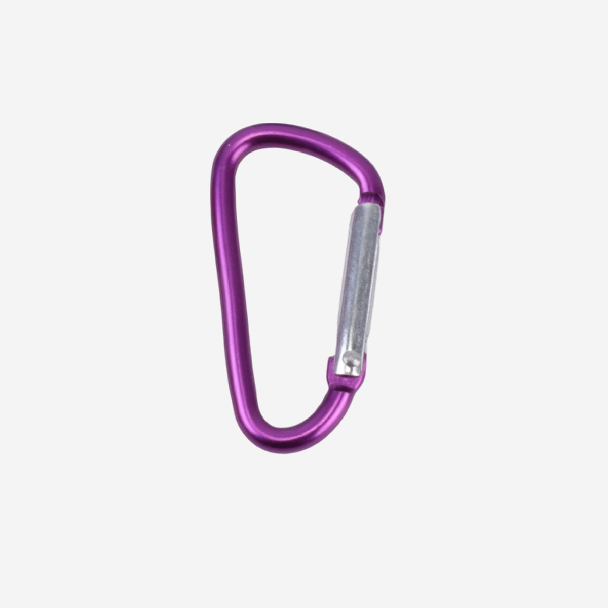 Mosquetón de Escalada Tipo D Número 5, Hebilla para Bolsa, Gancho de Resorte, Hebilla para Botella de Agua de Montañismo, Hebilla con Luz LED, Hebilla de Escalada de Aleación de Aluminio