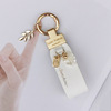 Keychain, sophisticated cute metal high-end pendant, french style, South Korea