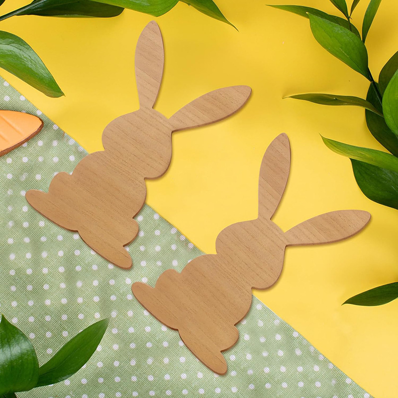 Tablero de cortar de madera tablero de corte de dibujos animados creativo tablero de corte multifuncional tablero de corte de conejo tablero de suplemento de alimentos de frutas