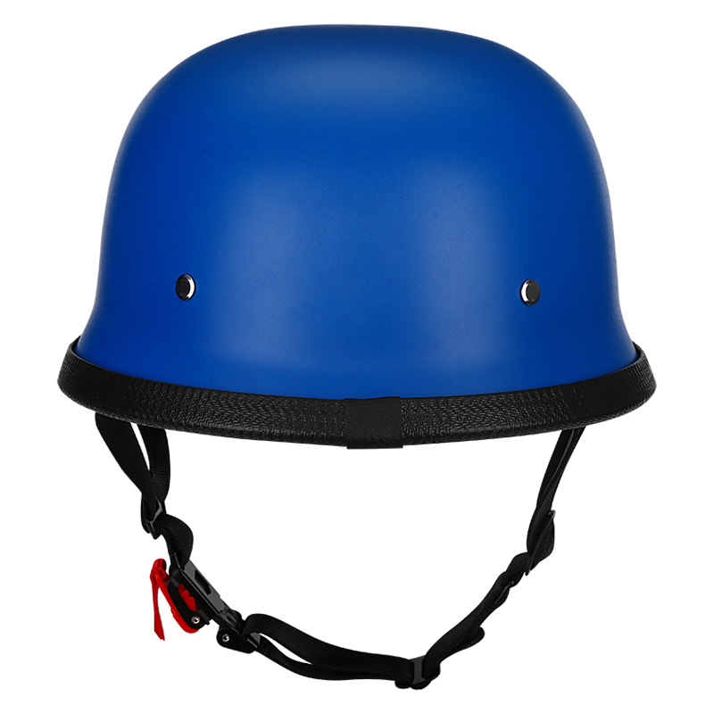 Motorcycle Electric Vehicle Helmet Abs Men's and Women's Half Helmet Japanese Retro Motorcycle Steel Helmet