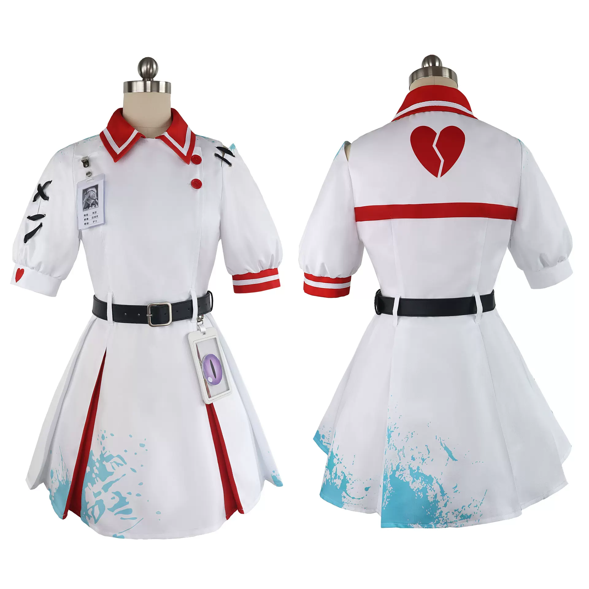 蛋仔派队丧心护士海瑟cos服 追捕者动漫游戏cosplay万圣节装扮服