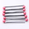 Red Ball Bead U -shaped clip