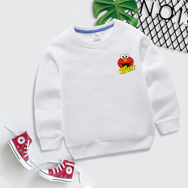 白色芝麻街胸花红黄