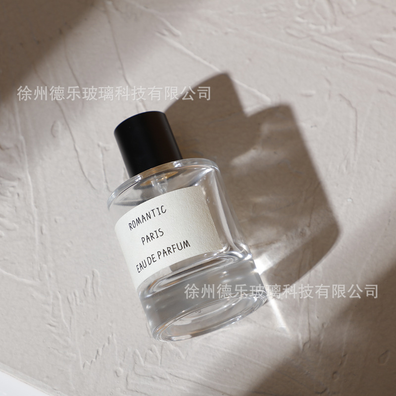50ml nicho perfume sub-embalaje botella 15mm calibre bomba de prensado esencia cosmética botella de spray de tóner