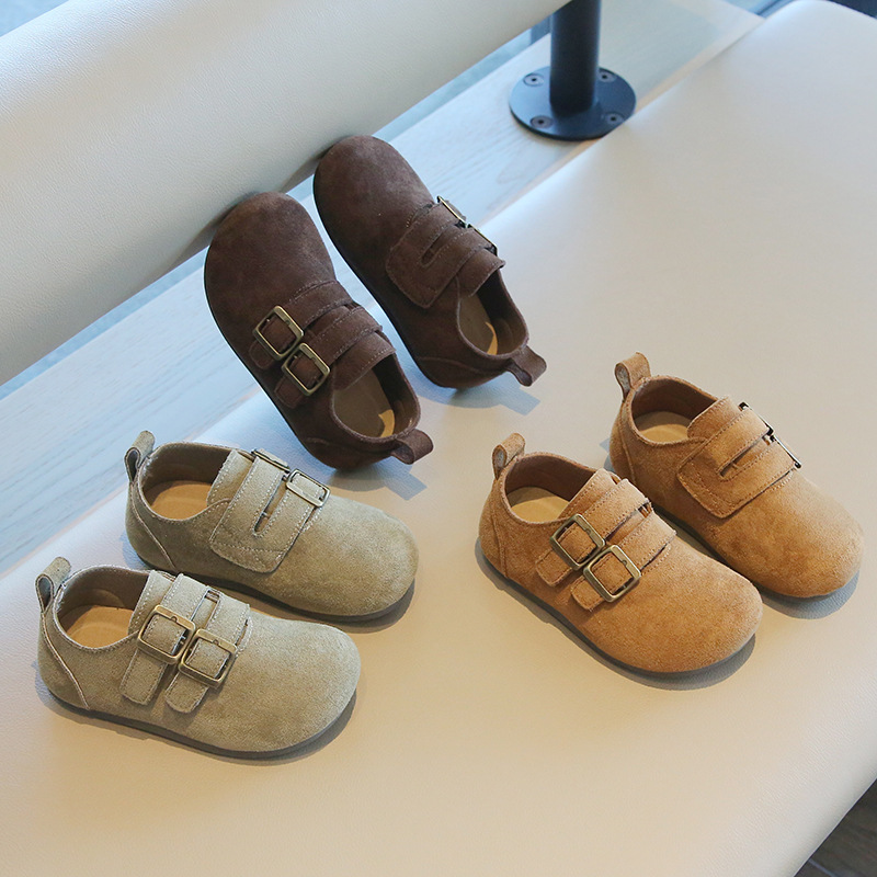 Children's retro autumn wear-resistant casual shoes for boys