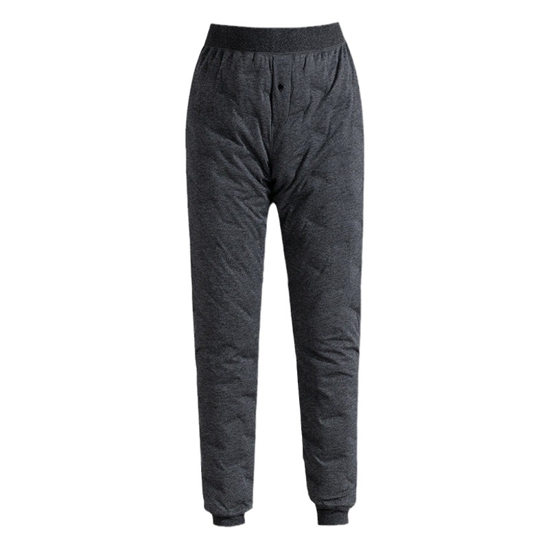 New down Pants Men's Inner Wear Winter Lining Close-Fitting Minus 30 Middle-Aged and Elderly Duck down Thickeneded Warm Goose down Cotton Pants