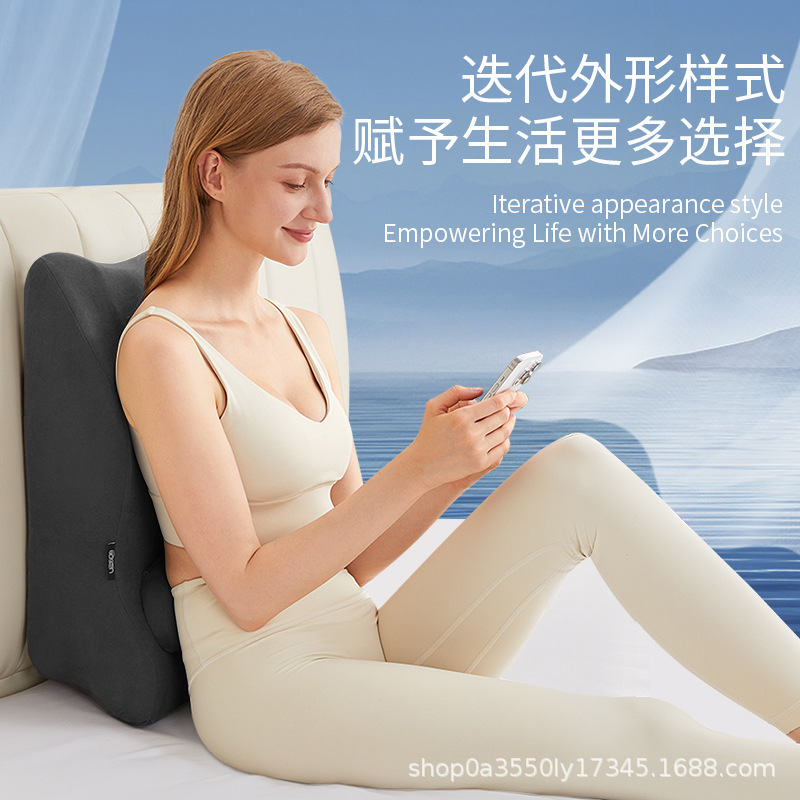 Dormir en la cama almohada de memoria almohada de algodón almohada de dormitorio adulto almohada de cama en la cama jugando con el teléfono móvil leyendo artefactos mágicos en la posición de supinación para dormir