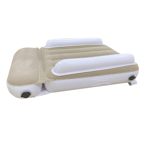 New Product Car PVC Flocked Convenient Safety Baby Inflatable Bed for Children Travel Baby Inflatable Mattress