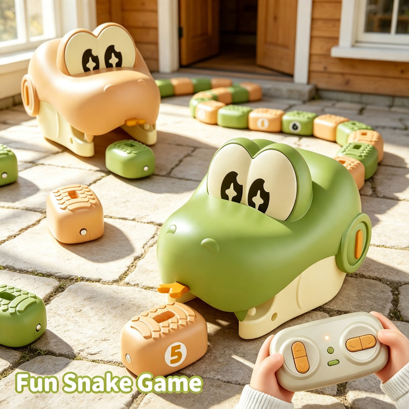 Magnetic Snake Toy, Electric Two-Player Battle Snake, Remote Control Car, Children's Educational Toy, Swallowing Car, Cross-Border Magnetic Snake Toy, Electric Two-Player Battle Snake, Remote Control Car, Children's Educational Toy, Swallowing Car, Cross-Border
