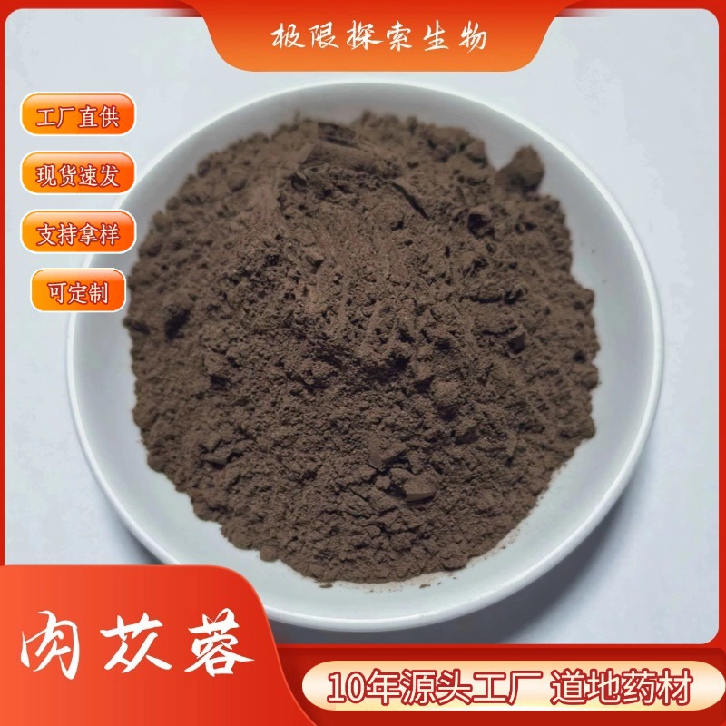 新疆荒漠肉苁蓉原粉道地中药材肉苁蓉生粉散装批发肉苁蓉生粉