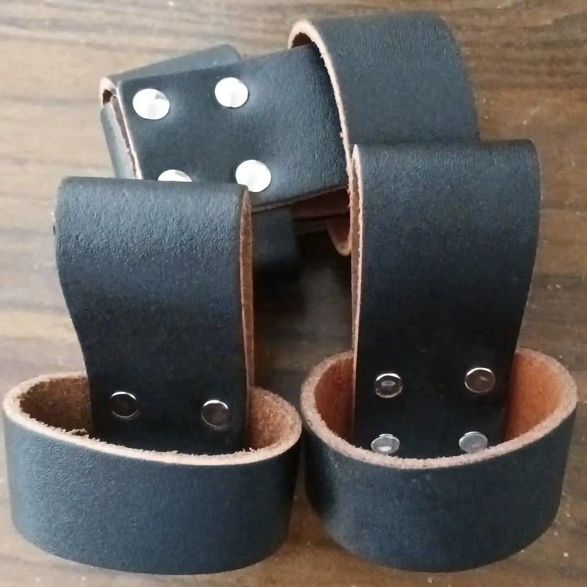 Huamao сверхтолстый кожаный топор деревянный молоток молоток