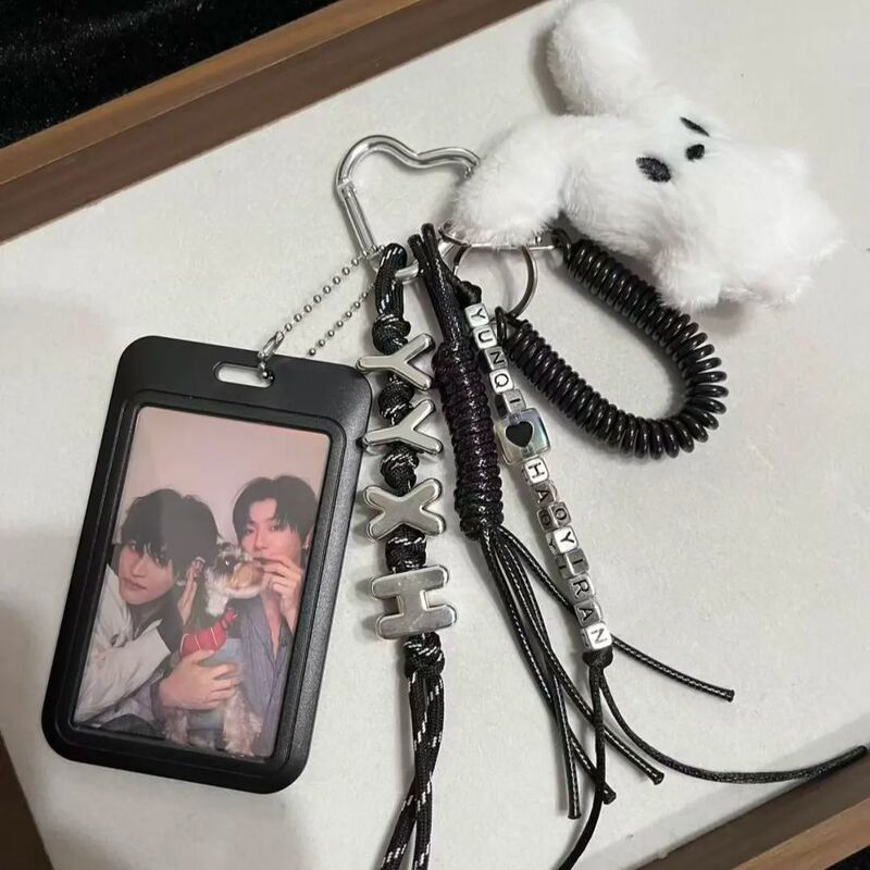 Self-Made Yunyi Xinghe Fan Support Merchandise Black Series Bag Pendant Star Merchandise Keychain Bag Charm