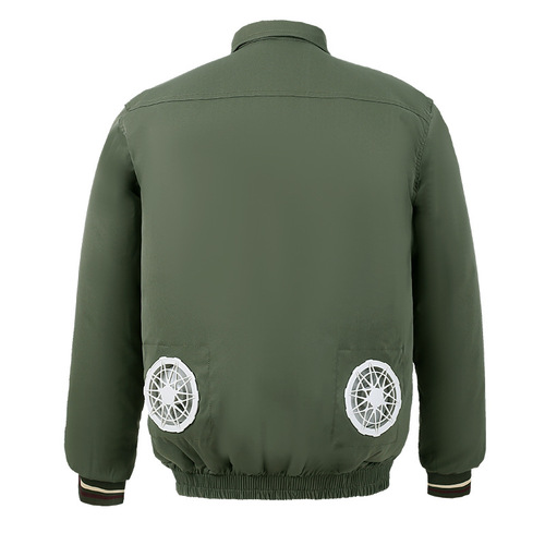 Summer fan clothes wholesale air-conditioning clothes can be equipped with fans for heatstroke prevention and cooling camouflage clothes construction site workshop work clothes