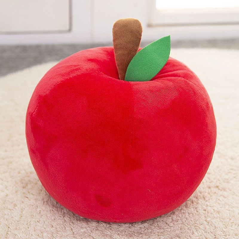 Apple Plush Toy Simulation Series Cute Doll Birthday Gift Living Room Decoration Valentine's Day Gift
