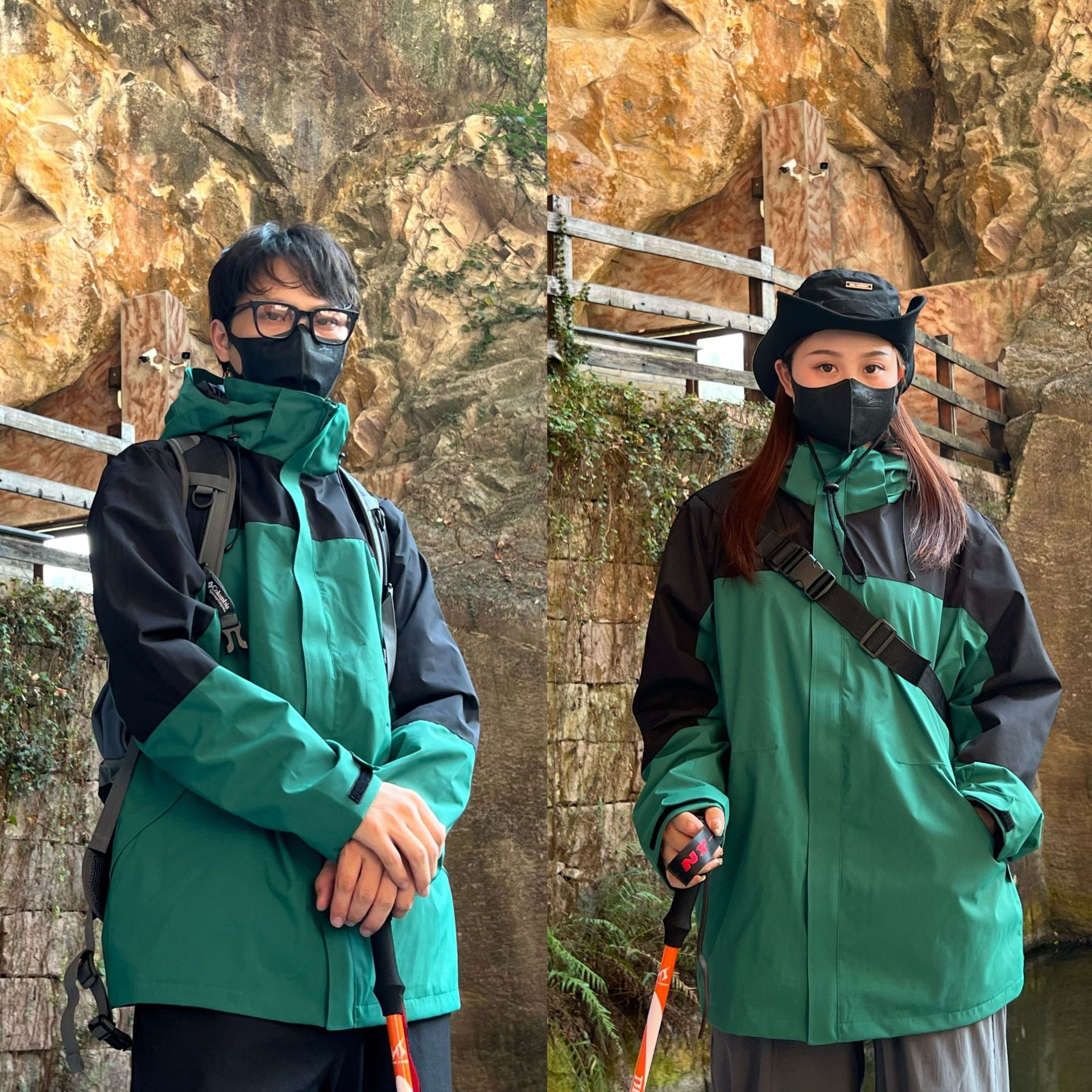 Abismo verde simple ropa