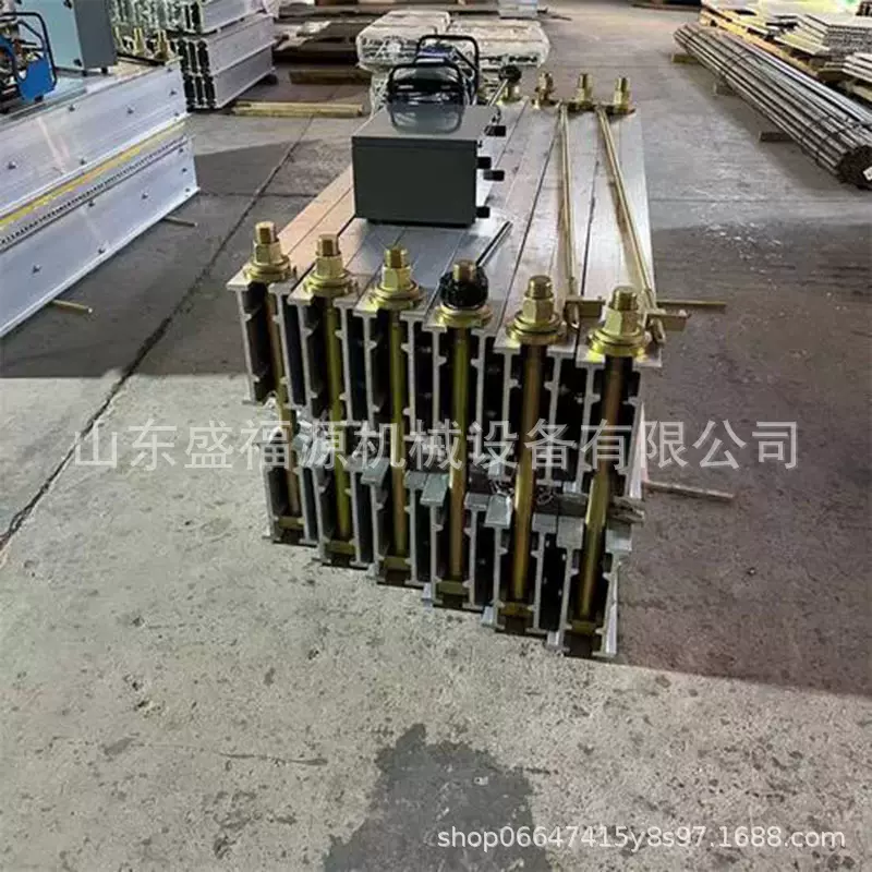 盛福源机械厂制造全自动铝合金DSLJ型皮带硫化机操作方便