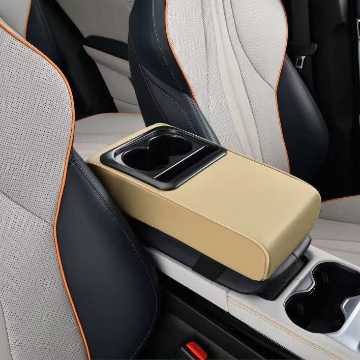 Car Armrest Box Pad Heightening Pad Car Central Armrest Cup Holder