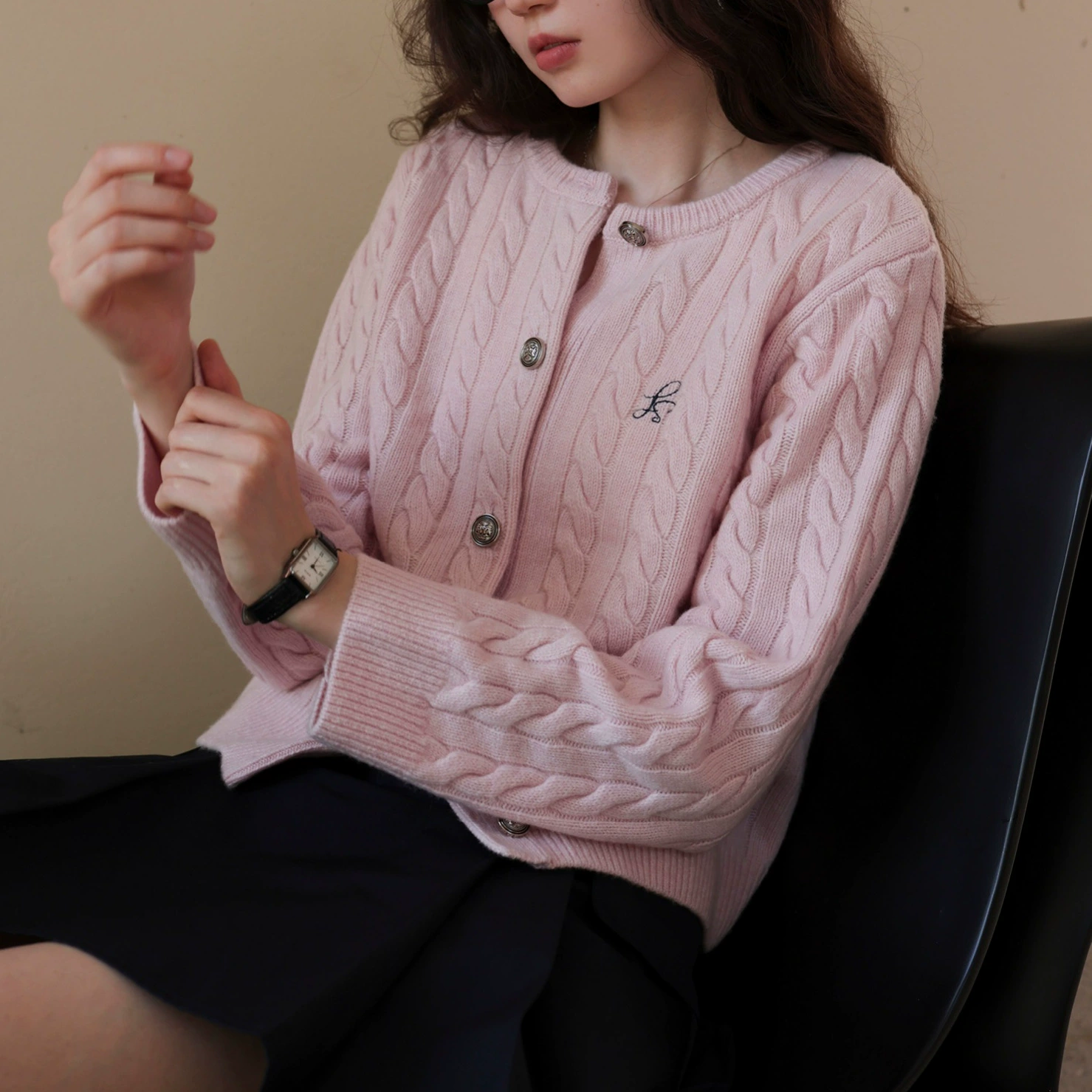 SUPERSCAPE из уст в уста классический австралийский меринос шерстяной вязаный кардиган