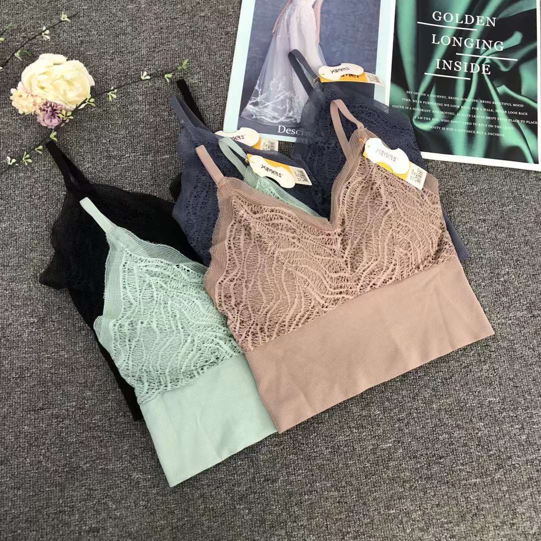 Nuevo chaleco sin costuras de alta elasticidad de alta calidad de dama sin anillo de acero bra de yoga ropa interior deportiva mujer al por mayor