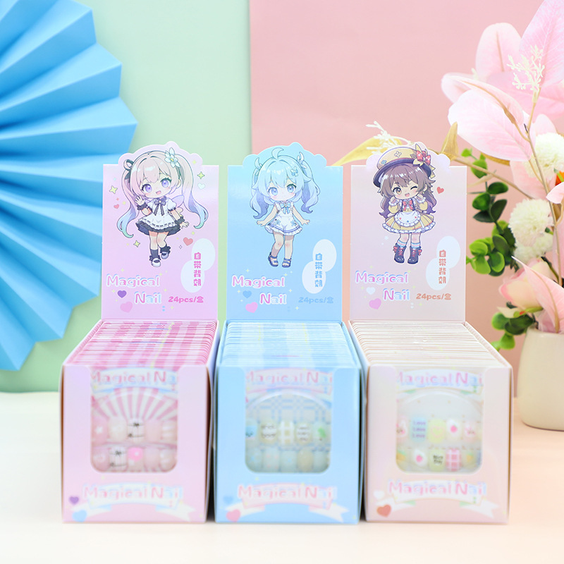 New Two-Dimensional Nail Stickers, High-Looking and Cute Children's Nail Stickers Manufacturer Wholesale